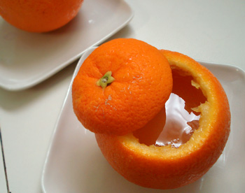 オレンジゼリー